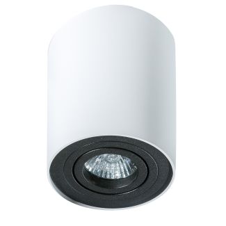 AZZARDO GM4100-WH-BK / AZ1436 Bross 1 (white/black) Lampa sufitowa