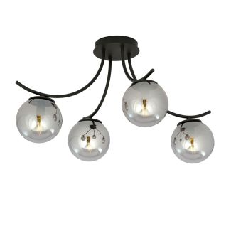EMIBIG 1110/4 LAMPA SUFITOWA BOSTON 4 BLACK/GRAFIT