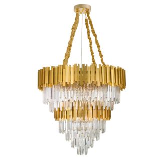 Luces Exclusivas CAMPANA LE42284 LAMPA WISZĄCA złoty