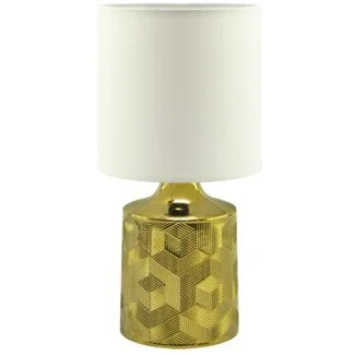 IDEUS 3786 LINDA E14 GOLD/WHITE