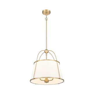 COSMOLIGHT Lampa wisząca SAVANNAH P03538BR-WH