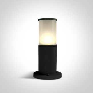 ONE LIGHT 67100/B Lauria 2 czarna lampa ogrodowa 20W E27 IP54