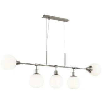 MAYTONI MOD221-PL-05-N Modern Erich Pendant Lamp Nickel