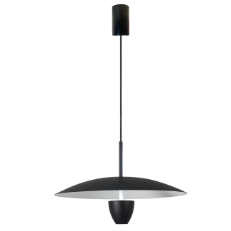 LIGHT PRESTIGE LP-0408/1P L BK Lampa wisząca Ufo L czarna LED CCT