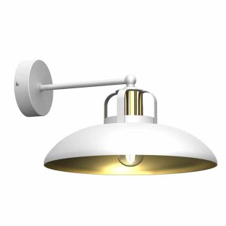 MILAGRO MLP7702 KINKIET FELIX WHITE/GOLD 1XE27