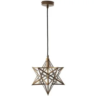 DAR ILA0175 ILARIO 1LT STAR PENDANT SMALL ANT BRA