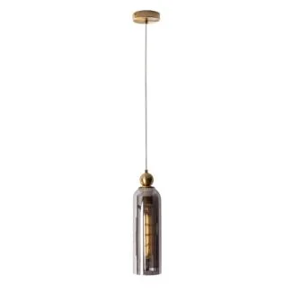 Maxlight P0511 Lampa Wisząca Campanila Smoky Glass