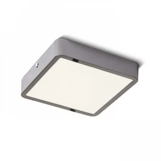 RENDL R12811 HUE SQ 17 sufitowa czarny chrom 230V LED 18W 3000K