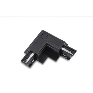 AZZARDO AZ4298 TRACK 3LINE L CONNECTOR RIGHT GIPS BK TECHNICAL TRACK BLACK łącznik podtynkowy 3-fazowy