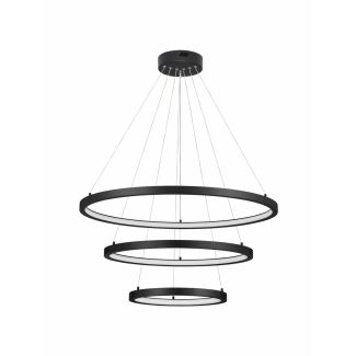 Luces Exclusivas IRUN LE43301 LAMPA WISZĄCA LED czarny