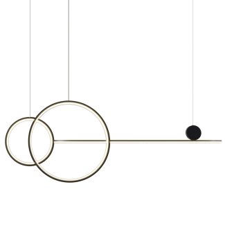 Step into design MP0082-L120 Lampa wisząca NEW AGE LED czarna 120 cm
