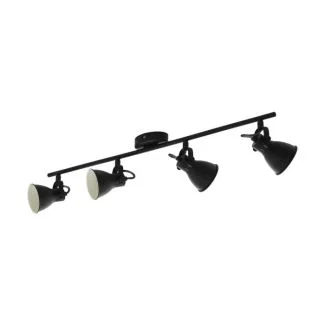 EGLO 98408 LAMPA SERAS 2 SPOT LS/4 GU10 SCHWARZ SERAS 2