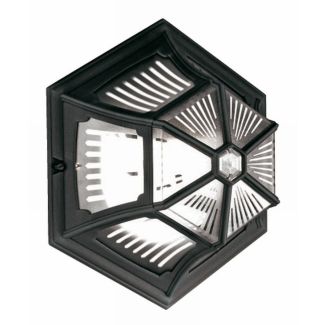 ELSTEAD PARISH PR12 BLACK Flush Lantern