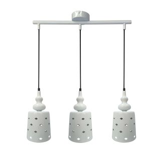 CANDELLUX 33-51943 HAMP ZWIS 3X60W E27 BIAŁY