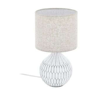 EGLO 99332 LAMPA BELLARIVA 3 OPRAWA STOŁOWA TL/1 E27 WEISS/H-BRAUN BELLARIVA 3