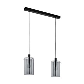 EGLO 39538 LAMPA POLVERARA OPRAWA WISZĄCA HL/2 E27 SCHWARZ/AMBER POLVERARA