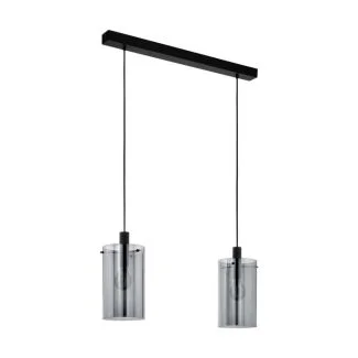 EGLO 39538 LAMPA POLVERARA OPRAWA WISZĄCA HL/2 E27 SCHWARZ/AMBER POLVERARA