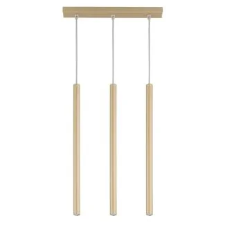 SIGMA 33403 SOPEL 3 PROSTY ZŁOTY MAT lampa wisząca