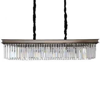 Step into Design MP0097A Lampa wisząca SPARKLE SINGLE antracyt szczotkowany 100 cm