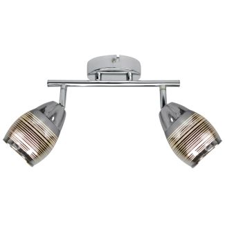 CANDELLUX 92-41265 MILTON LISTWA 2X10W E14 CHROM