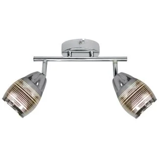 CANDELLUX 92-41265 MILTON LISTWA 2X10W E14 CHROM