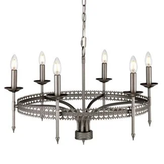 ELSTEAD Crown CROWN6 6 Light Chandelier
