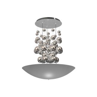 MILAGRO ML858 LAMPA WISZĄCA PERLA SILVER 42W LED