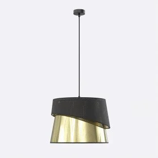EMIBIG 1708/1 CANVA 1 BLACK GOLD Lampa wisząca