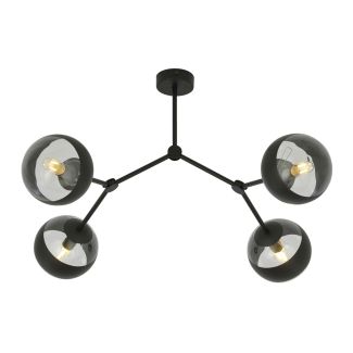 EMIBIG 1135/4 LAMPA SUFITOWA SPACE 4 BLACK/STRIPE