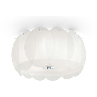 IDEAL LUX OVALINO PL5 BIANCO 093963