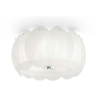 IDEAL LUX OVALINO PL5 BIANCO 093963