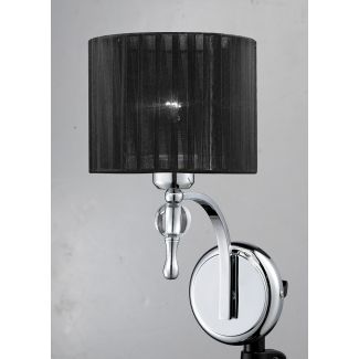 AZZARDO 1976-1W-BK / AZ0501 Impress wall (black) Lampa ścienna / kinkiet