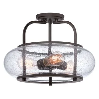 ELSTEAD TRILOGY QZ/TRILOGY/SF/M Semi-Flush