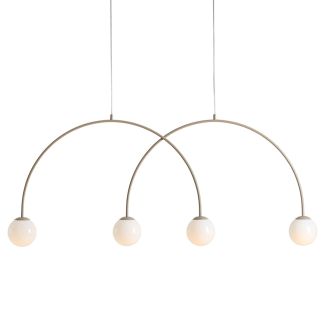 ALDEX 1116L17_L LAMPA WISZĄCA UNA 4 BEIGE L