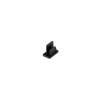 AZZARDO AZ4745 TRACK 1LINE END CAP BK TECHNICAL COMPONENT BLACK zaślepka 1-fazowy