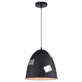 CANDELLUX 31-43184 PATCH ZWIS 29 1X60W E27 CZARNY + CHROMOWANY DEKOR