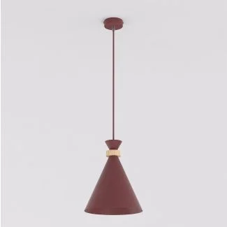 EMIBIG 1684/1 ZERO 1 BURGUNDY LAMPA WISZĄCA