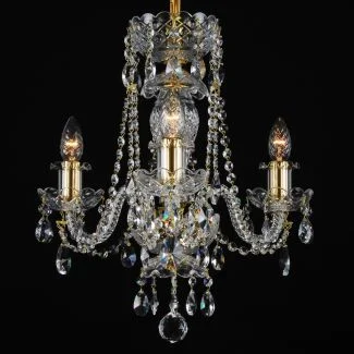 ECRYSTAL ZYR-03 Crystal-AG (gold tubes)