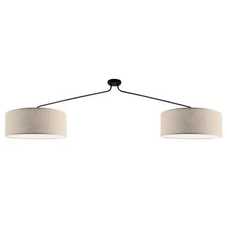 ANTIGO Lampa wisząca Lamego 2 Z - Beżowa (1900 mm) 5197