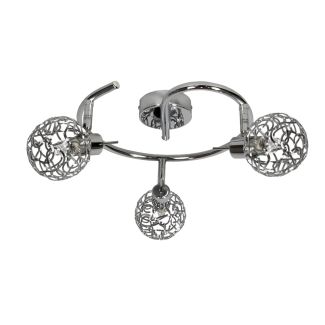 CANDELLUX 98-94073 LAMPA PUZZLE SPIRALA 3X40W G9 CHROM