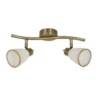 CANDELLUX 92-70029 REGENT LISTWA 2X40W G9 PATYNA (BŻ)