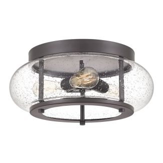 ELSTEAD Trilogy QZ-TRILOGY-FM-OZ 3 Light Flush Mount - Old Bronze