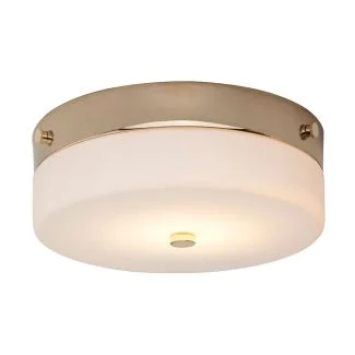 ELSTEAD Tamar TAMAR-F-M-PG 1 Light Medium Flush Light - Polished Gold