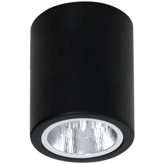 LUMINEX 7237 oprawa sufitowa Downlight round black