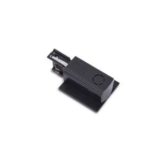 AZZARDO AZ4304 TRACK 3LINE END POWER RIGHT GIPS BK TECHNICAL TRACK BLACK zasilanie podtykowe 3-fazowy