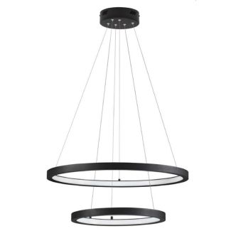 Luces Exclusivas IRUN LE43300 LAMPA WISZĄCA LED czarny