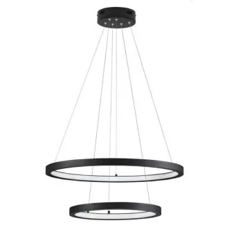 Luces Exclusivas IRUN LE43300 LAMPA WISZĄCA LED czarny