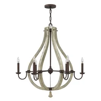 ELSTEAD MIDDLEFIELD HK/MIDDLEFIELD6 6Lt Chandelier