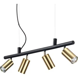 IDEAL LUX DYNAMITE SP4 SATIN BRASS - MOSIĄDZ SATYNOWY 244624