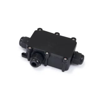 ANTIGO Złącze kablowe 4 PIN - Czarne 9951